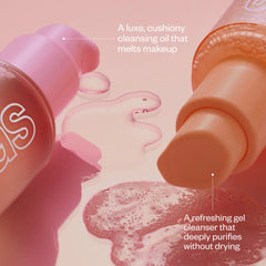 Mini Plump + Juicy Double Cleansing System
